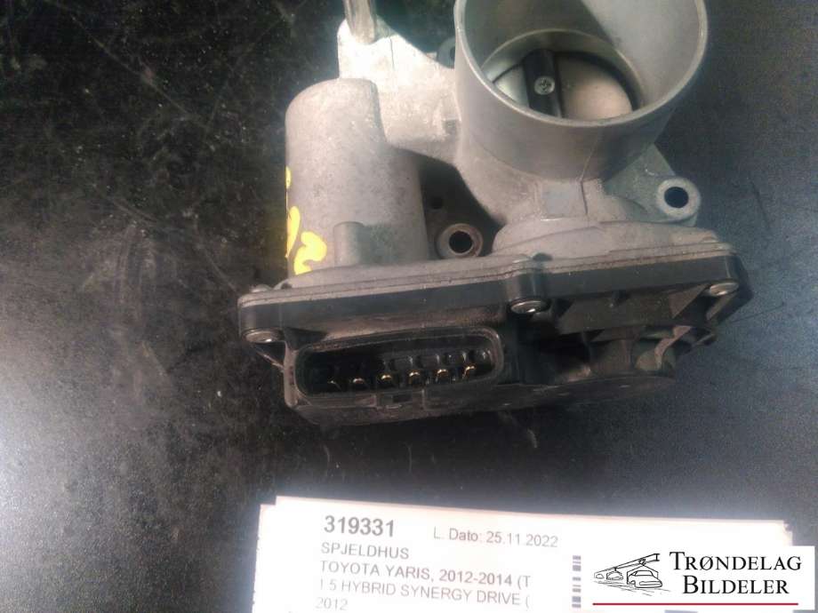 Spjeldhus til Toyota Yaris 2012-2014 (Type III, Fase 1)  (22030-47040|142006P16|)