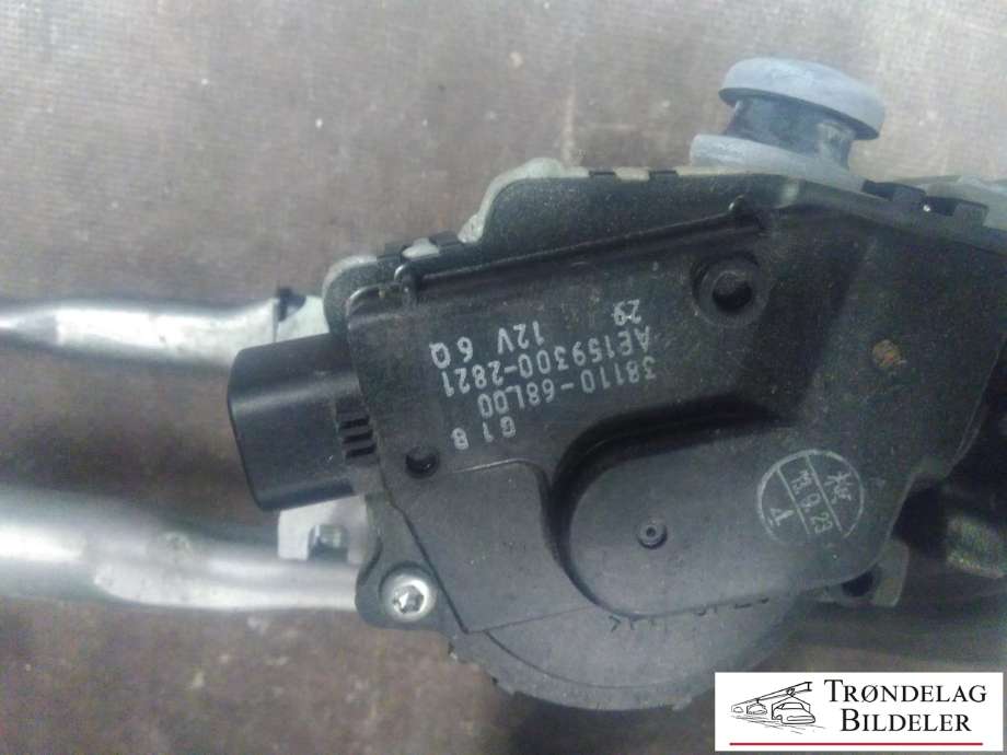 Viskermotor frontrute komplett m/overføring til Suzuki Swift 2011-2017  (38110-68L00|AE159300-2821|)
