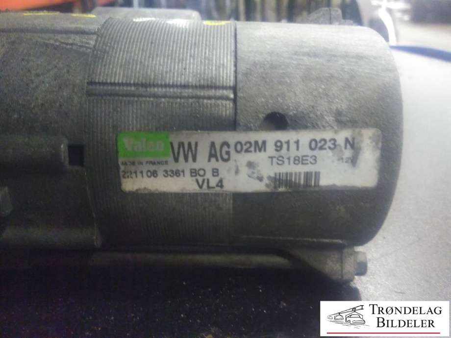 Starter diesel til VW Passat 2005-2010 (B6) (B6) (VW AG|02M 911 023 N|221106 3361|)