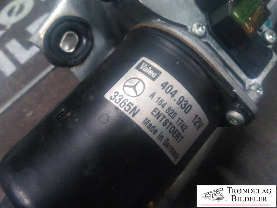 Viskermotor frontrute komplett m/overføring til Mercedes ML 2005-2011 (W164) (W164) (A 164 820 174 2|)
