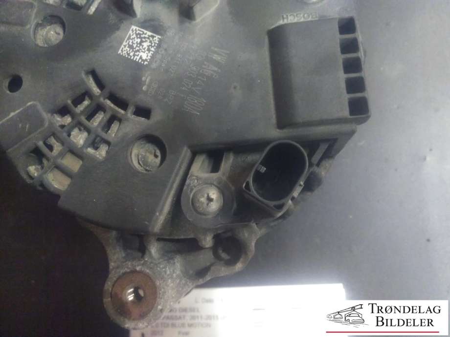 Dynamo diesel til VW Passat 2011-2015 (B7) (B7) (VW AG|03L 903 024 F|0 125 811 27|)