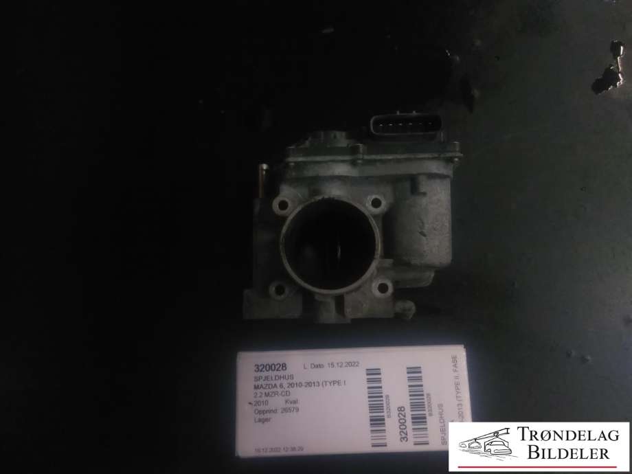 Spjeldhus til Mazda 6 2010-2013 (Type II, Fase 2) (MAZDA|R2AA 136B0|0071 00161 4M12|)