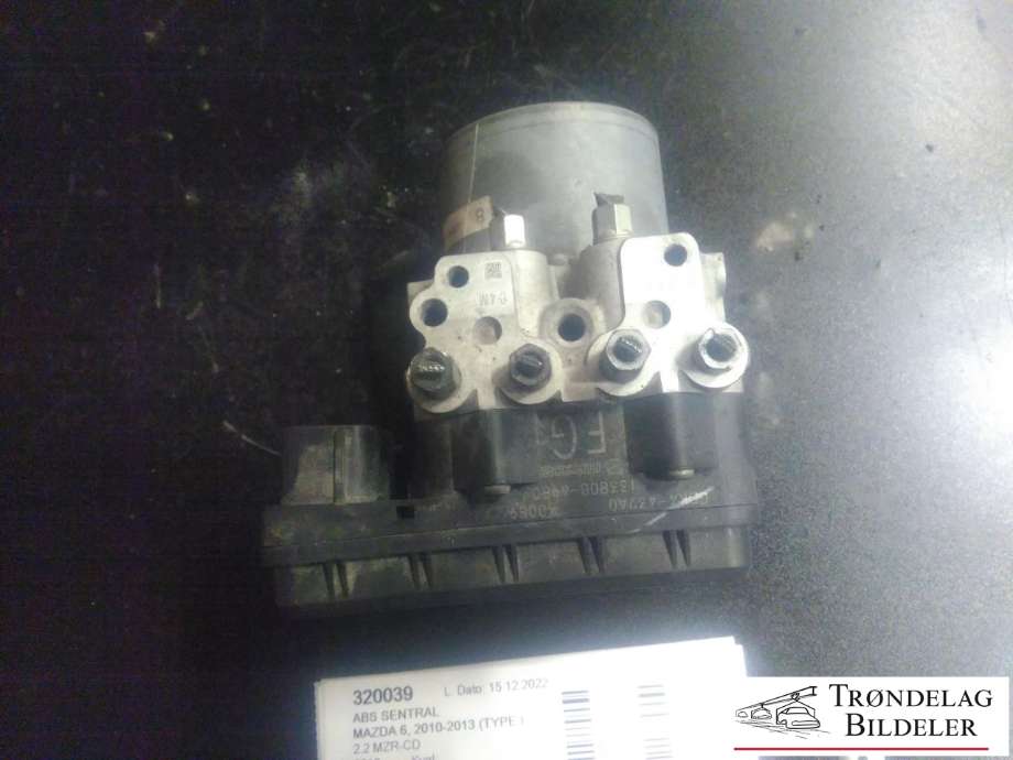 ABS sentral til Mazda 6 2010-2013 (Type II, Fase 2)