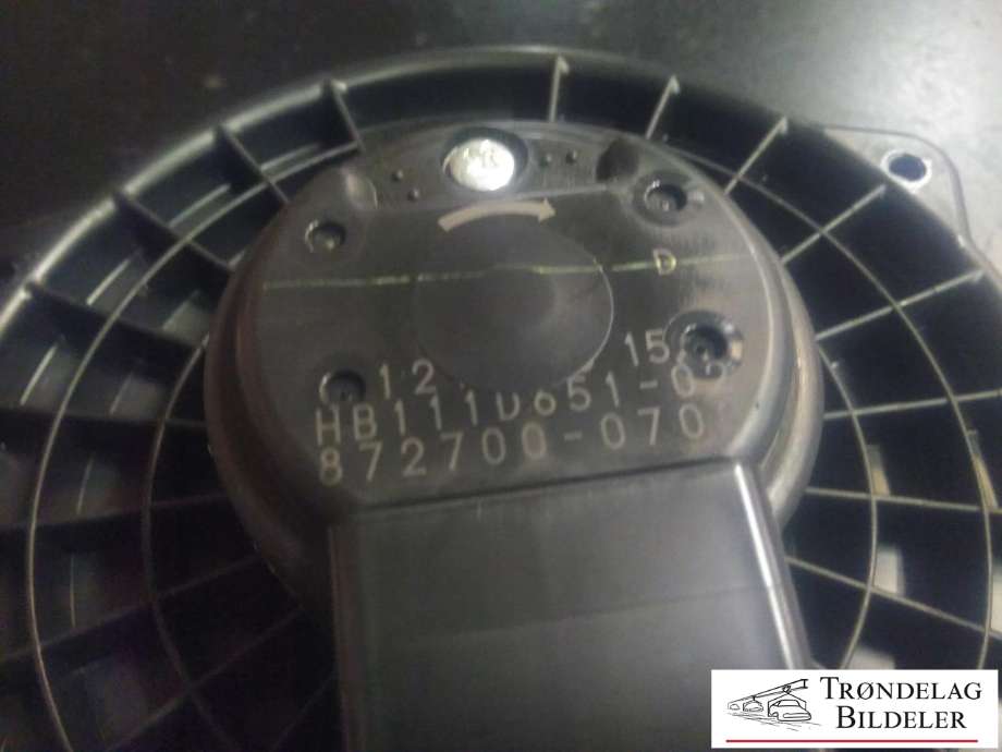 Varmeapparat motor til Mazda 6 2010-2013 (Type II, Fase 2)  (HB111D651-02|872700-0700|)
