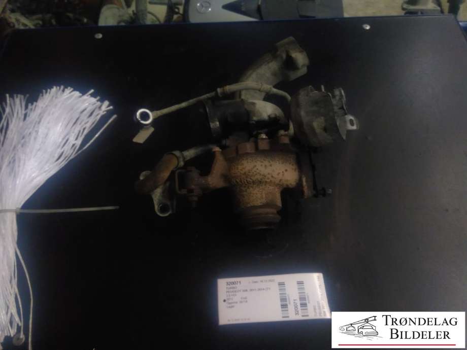 Turbo til Peugeot 508 2011-2014 (Type I, Fase 1) (0375 S6|0375 S7|9674962080)