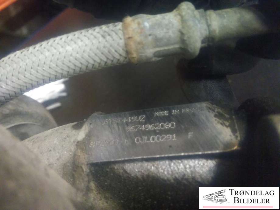 Turbo til Peugeot 508 2011-2014 (Type I, Fase 1) (0375 S6|0375 S7|9674962080)