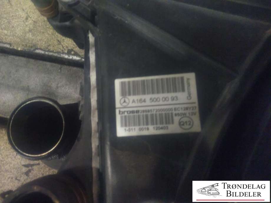 Radiatorpakke til Mercedes ML 2005-2011 (W164) (W164) 