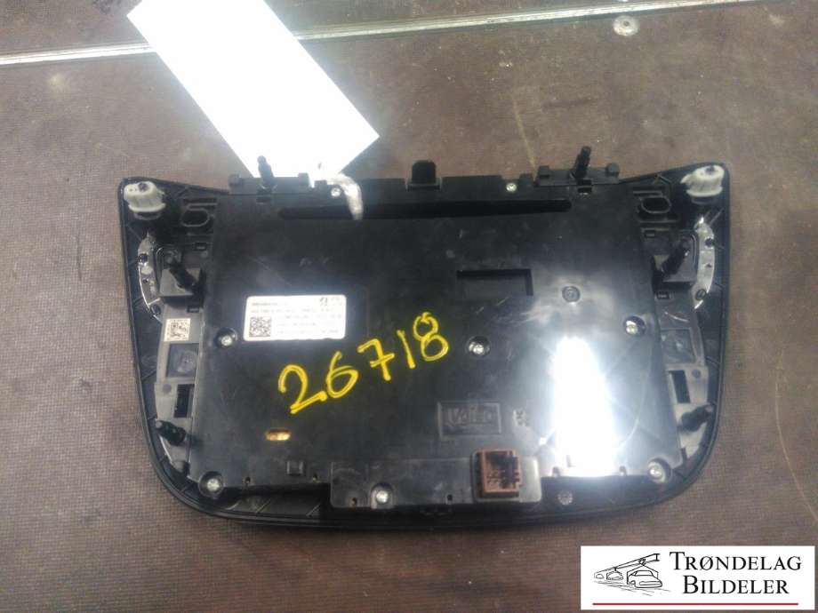 Varmeapparat betjening til Peugeot 508 2011-2014 (Type I, Fase 1)  (96656643XZ--01|)