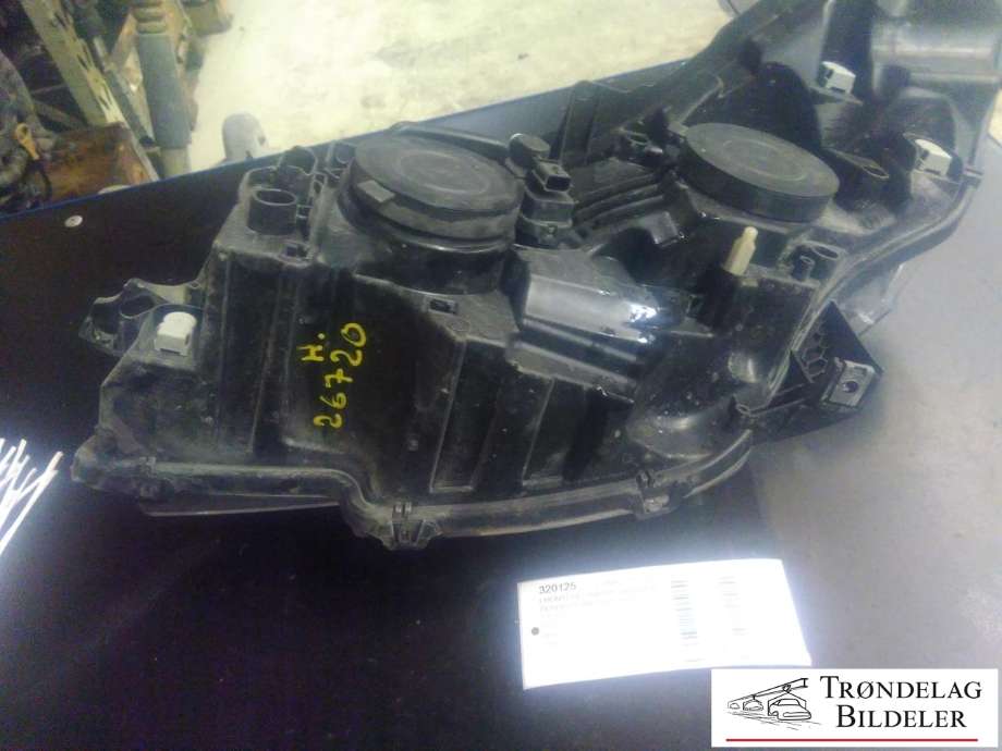 Frontlykt høyre halogen til Peugeot 508 2011-2014 (Type I, Fase 1)  (VALEO|96 783 930 80|89905998|)