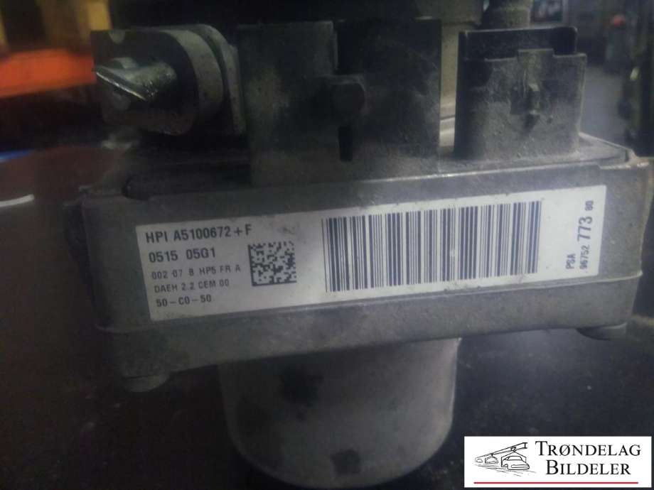 Servo pumpe elektrisk til Peugeot 508 2011-2014 (Type I, Fase 1)  (HPI A5100672+F|0515 05G1|)