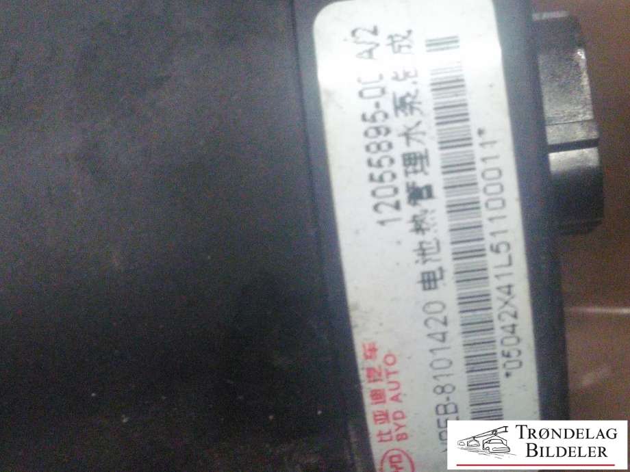 Vannpumpe elektrisk til BYD T3 2020-->>  (VBEB-8101420|)