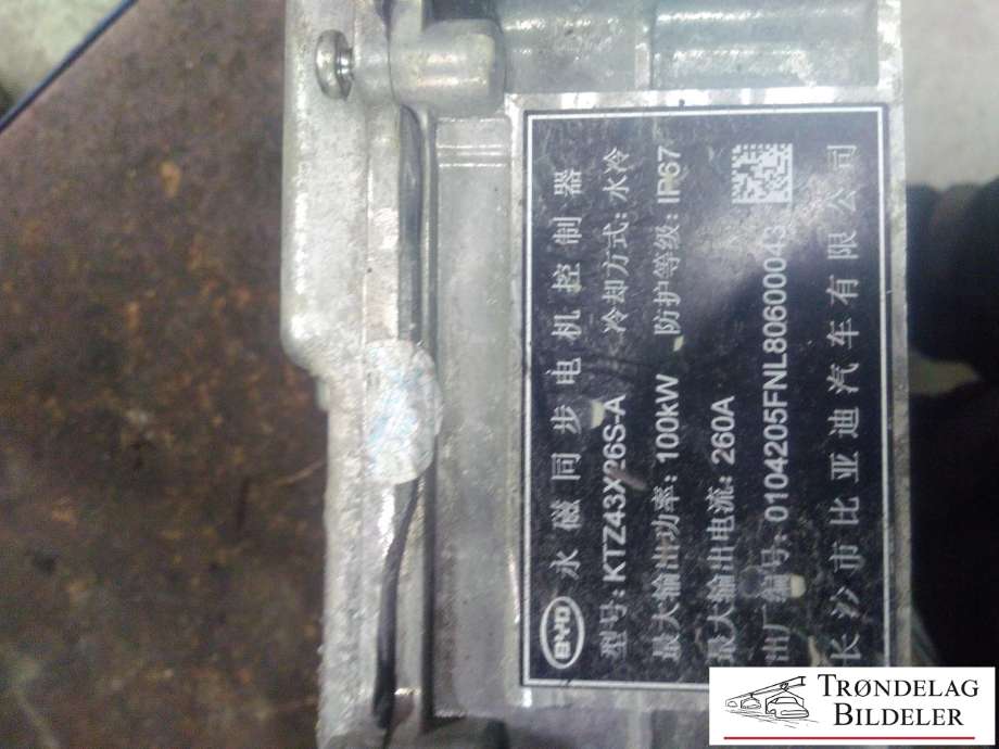Inverter elbil til BYD T3 2020-->>  (1814TZ-XS-B|320011234|)