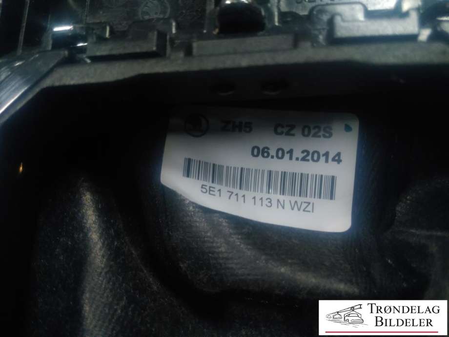 Girstang/girvelger automat til Škoda Octavia 2013-2016 (Type III, Fase 1)  (5E1 863 212 B|5E1 711 113 N|)