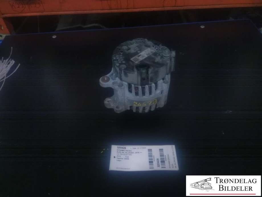 Dynamo diesel til Audi A4, Allroad, 2016-->> (Type II) (B9) (B9) (VALEO|04L 903 024)