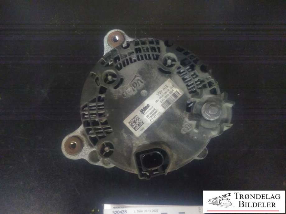 Dynamo diesel til Audi A4, Allroad 2016-->> (Type II) (B9) (B9) (VALEO|04L 903 024|2619999E|118056890)