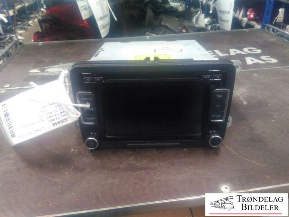Bilstereo til VW Passat 2011-2015 (B7) (B7) (3C8035190|8 647 231 360|)