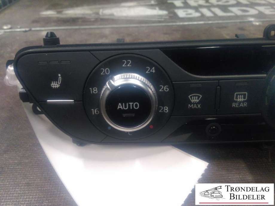 Varmeapparat betjening til Audi A4, Allroad 2016-->> (Type II) (B9) (B9) (8W0 820 043 Q|5HB 013 250-39|)