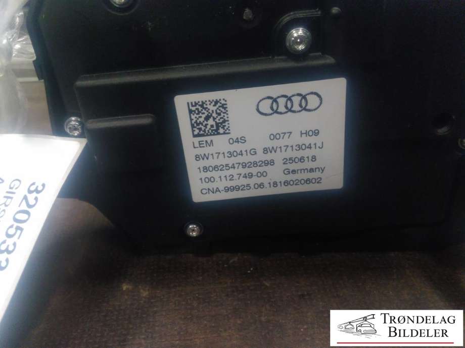 Girstang/girvelger automat til Audi A4, Allroad 2016-->> (Type II) (B9) (B9) (8W1713041G|8W1713041J|)