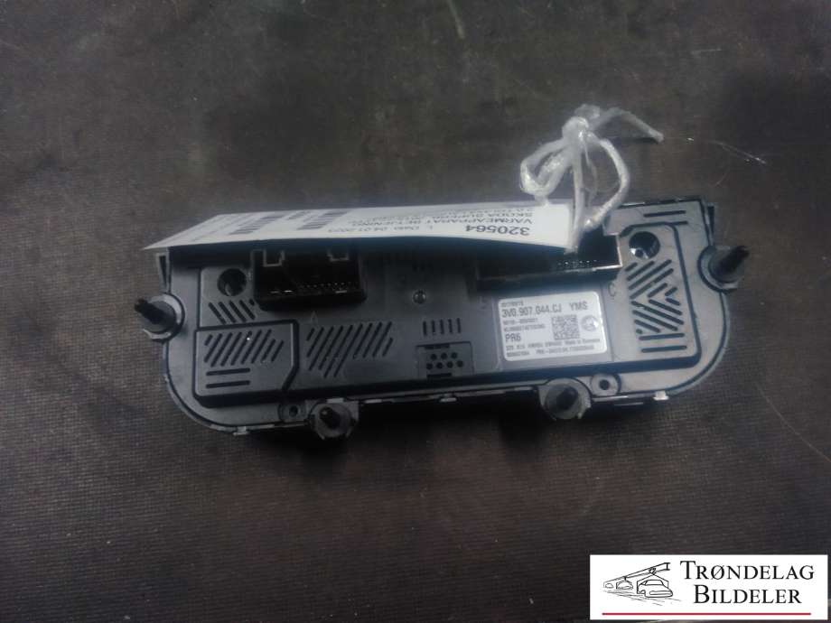 Varmeapparat betjening til Škoda Superb 2015-->> (Type III)  (3V0 907 044 CJ|90156-035|)