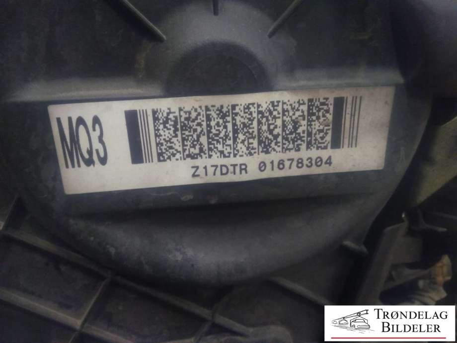 Motor diesel til Opel Astra H 2004-2009  (Z17DTR|01678304|)