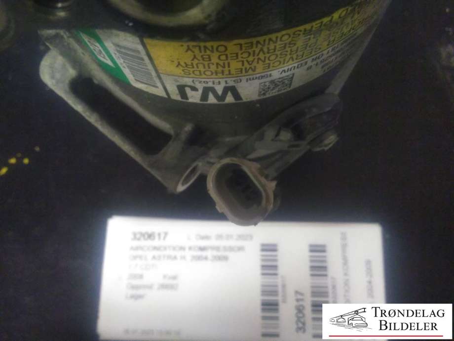 Aircondition kompressor til Opel Astra H 2004-2009  (13124751|401351739|)