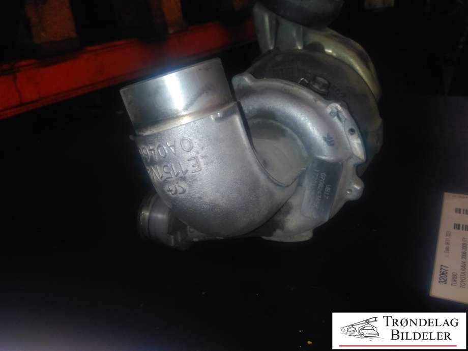 Turbo til Toyota RAV4 2006-2009 (Type III, Fase 1)  (17201-0R010|17201-26020|93108|17201-0R011|17201-0R013|172010R01184|17201-26021|17201-26023)