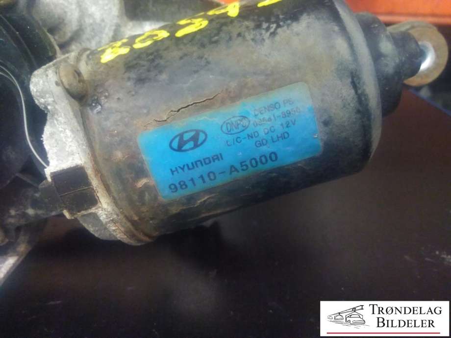 Viskermotor frontrute komplett m/overføring til Hyundai i30 2012-2017 (Type II)  (HYUNDAI|98110-A5000|)