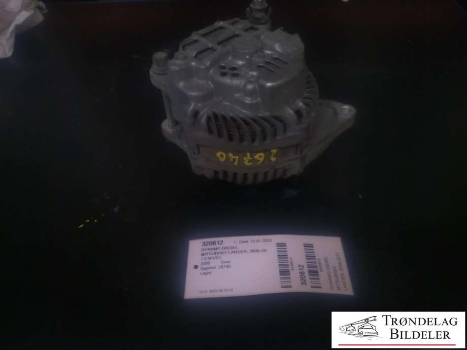Dynamo til Mitsubishi Lancer, 2008-2017  (MITSUBISHI|1800A053)