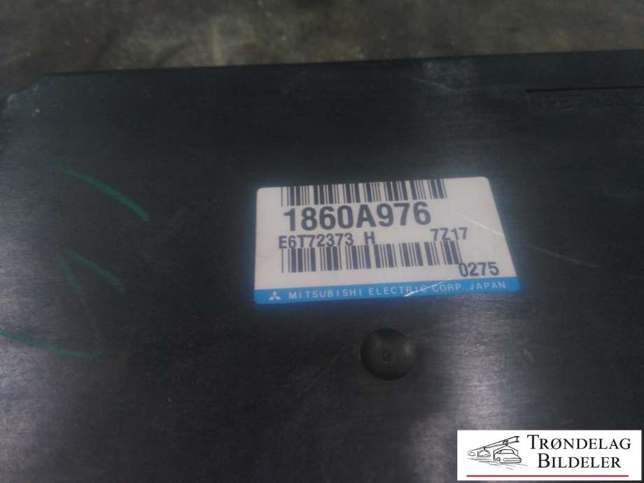 Styreenhet motor til Mitsubishi Lancer 2008-2017  (1860A976|E6T72373|)