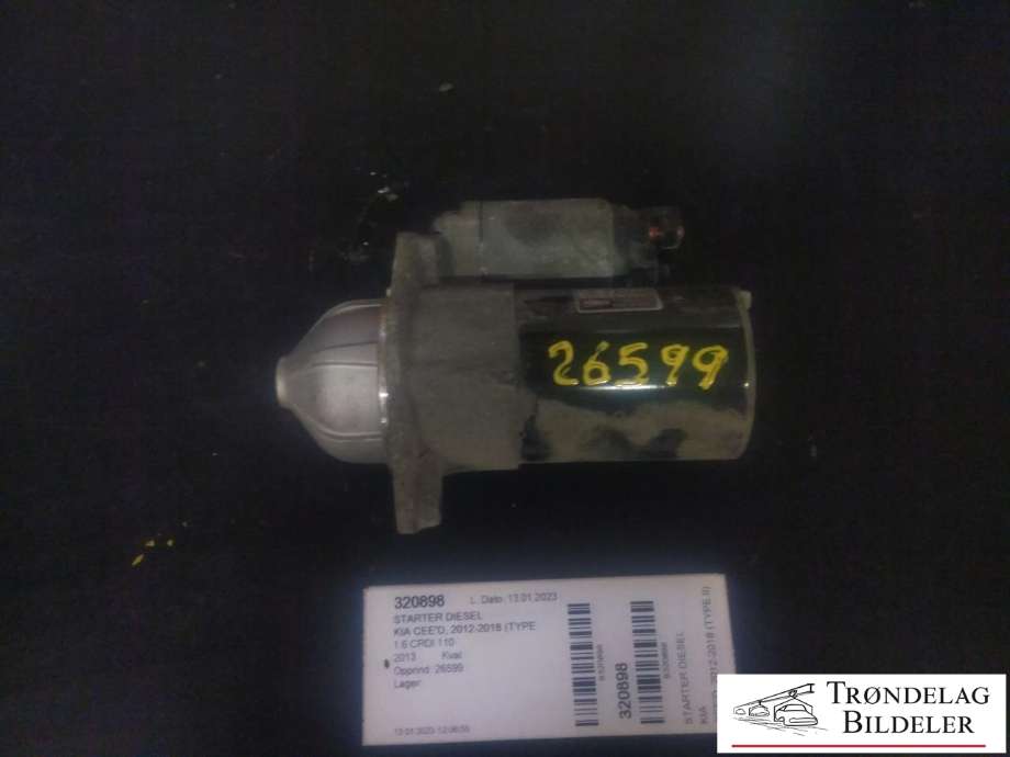 Starter diesel til Kia Cee