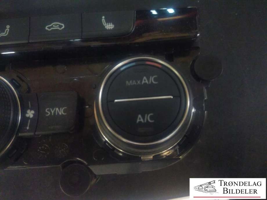 Varmeapparat betjening til VW Golf Sportsvan 2014-2018  (5G0907044CF|)