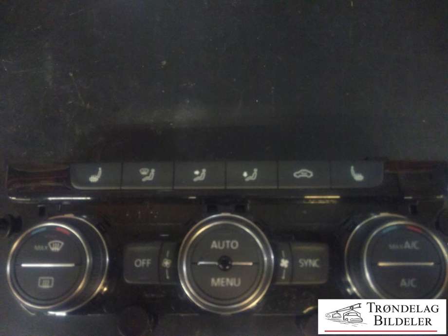 Varmeapparat betjening til VW Golf Sportsvan 2014-2018  (5G0907044CF|)