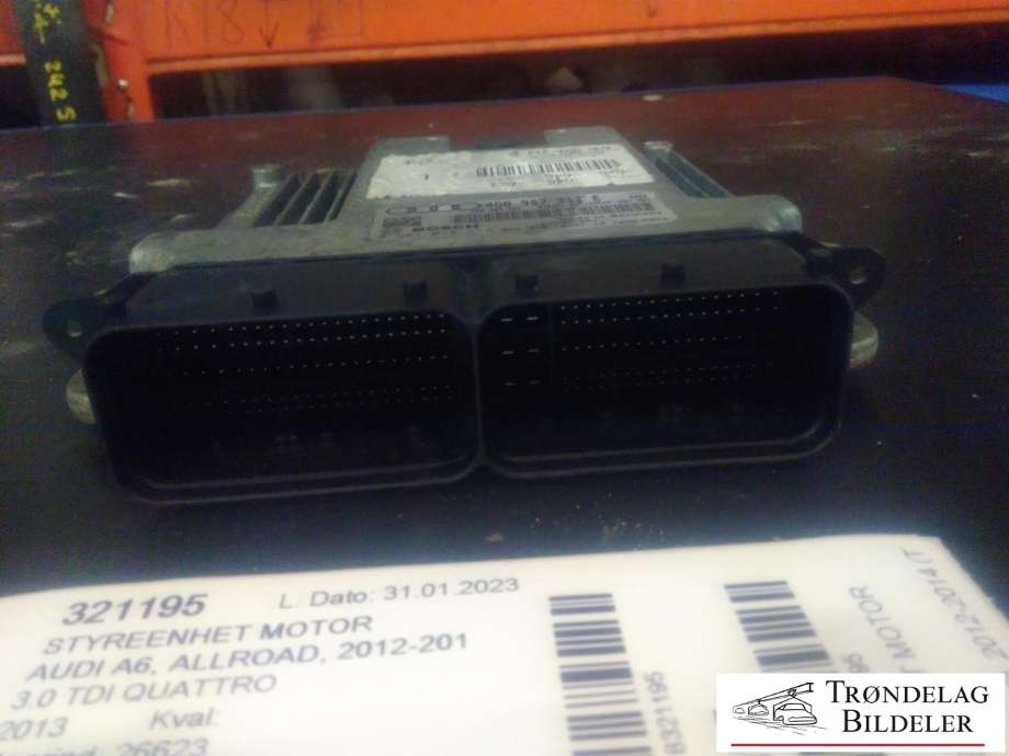 Styreenhet motor til Audi A6, Allroad 2012-2014 (Type III, Fase 1) (C7) (C7) (BOSCH|4G0 907 311 E|4G0 907 401|)