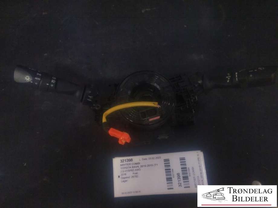 Bryter combi til Toyota RAV4 2016-2019 (Type IV, Fase 2) (89245-12040|33250-17F44|)