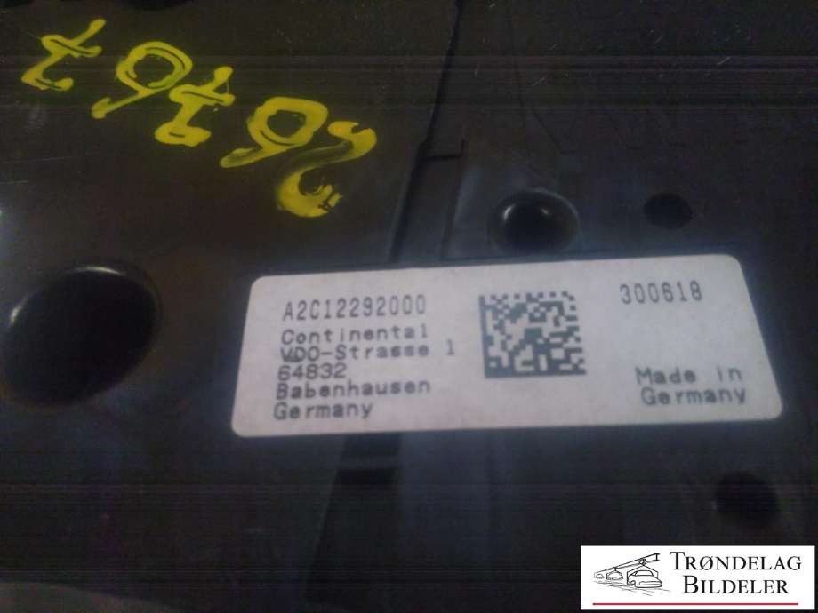 Instrumentpanel til VW Golf Sportsvan 2014-2018  (517920 571C|A2C12292000|)
