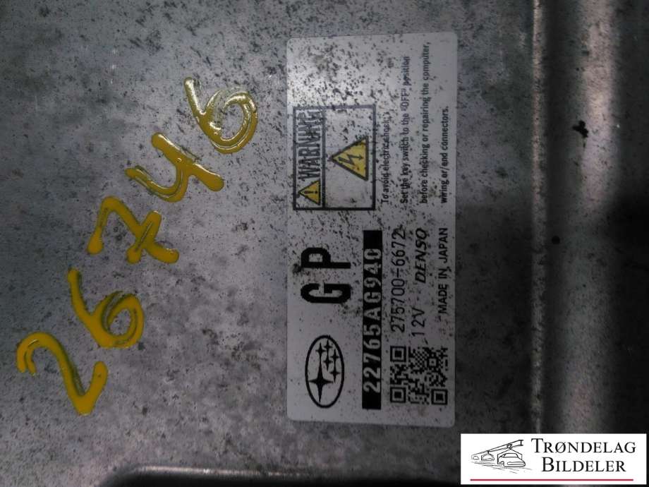 Styreenhet motor til Subaru Outback 2015-2020 (Type V) (22765-AG940|275700-6672|)