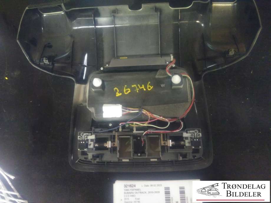 Taklyspanel til Subaru Outback 2015-2020 (Type V)  