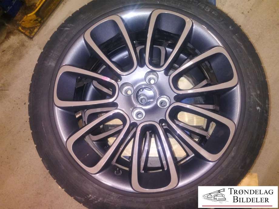 Hjulsett aluminium sommer til Opel Adam 2013-2016  (CONTI/GISLAVE|215/45R17 4X100 7JX17 ET44 CB56.6MM|5-7MM MØNSTERDYBDE|PROD: 10-15 / 10-21)