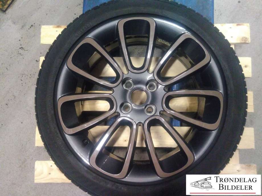 Hjulsett aluminium sommer til Opel Adam 2013-2016  (CONTI/GISLAVE|215/45R17 4X100 7JX17 ET44 CB56.6MM|5-7MM MØNSTERDYBDE|PROD: 10-15 / 10-21)