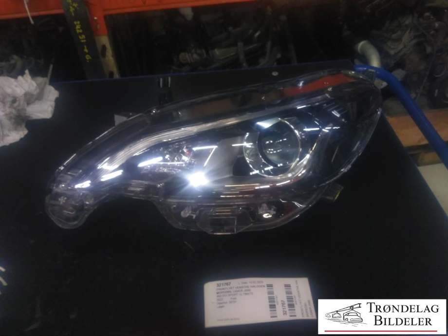 Frontlykt venstre halogen til Mopedbil Ligier JS50 2015-2024 (Type I) (VALEO|L1408181|81150-0H150|)