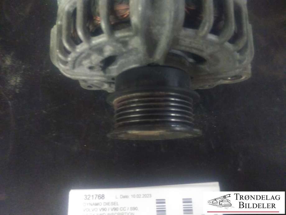 Dynamo diesel til Volvo V90 / V90 CC / S90 2016-->>  (VOLVO|30659580|