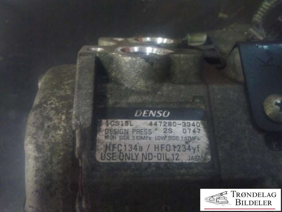 Aircondition kompressor til Subaru Outback 2015-2020 (Type V)  (DENSO|4472803340|12R1318|)