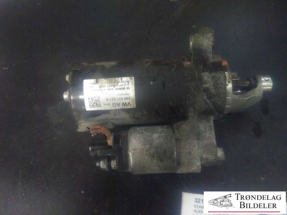 Starter diesel til Audi A6, Allroad 2012-2014 (Type III, Fase 1) (C7) (C7) (VW AG|059 911 021K|0 001 139 073|)
