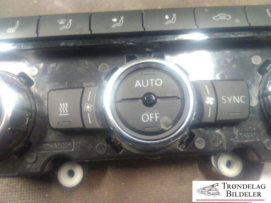 Varmeapparat betjening til VW CC 2012-2014 (PASSAT CC) (PASSAT CC) (BHTC|3AA 907 044 E|5HB 011 257-13|)