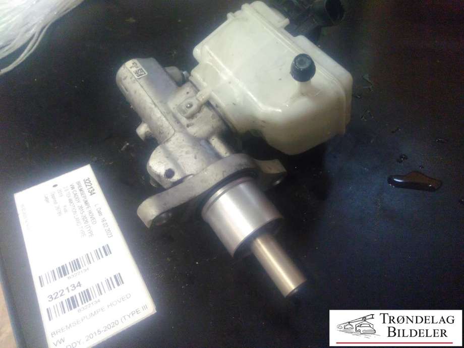Bremsepumpe hoved til VW Caddy 2015-2020 (Type III, Fase 3)  (1K1 614 019 L|1K1 614 019 E|1K1 614 019 A|1K1 611 301 D|)
