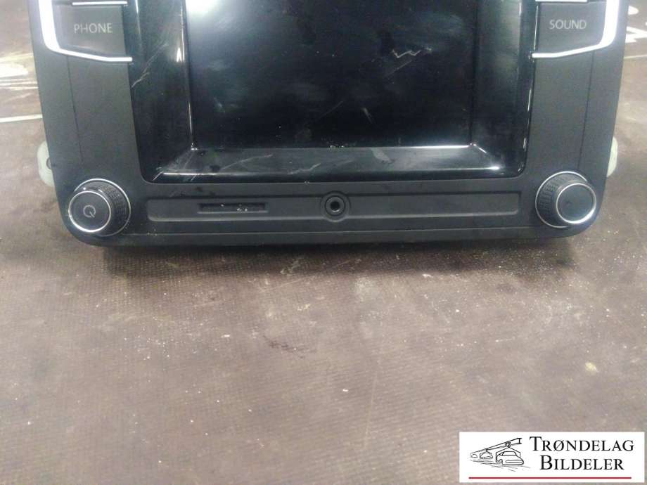 Bilstereo til VW Caddy 2015-2020 (Type III, Fase 3)  (VW AG|1K8 035 150 L|)