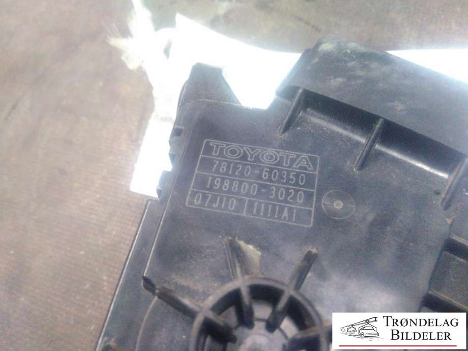Pedal gass til Toyota Land Cruiser 120 2002-2009 (TOYOTA|78120-60350|198800-3020|0843A5)