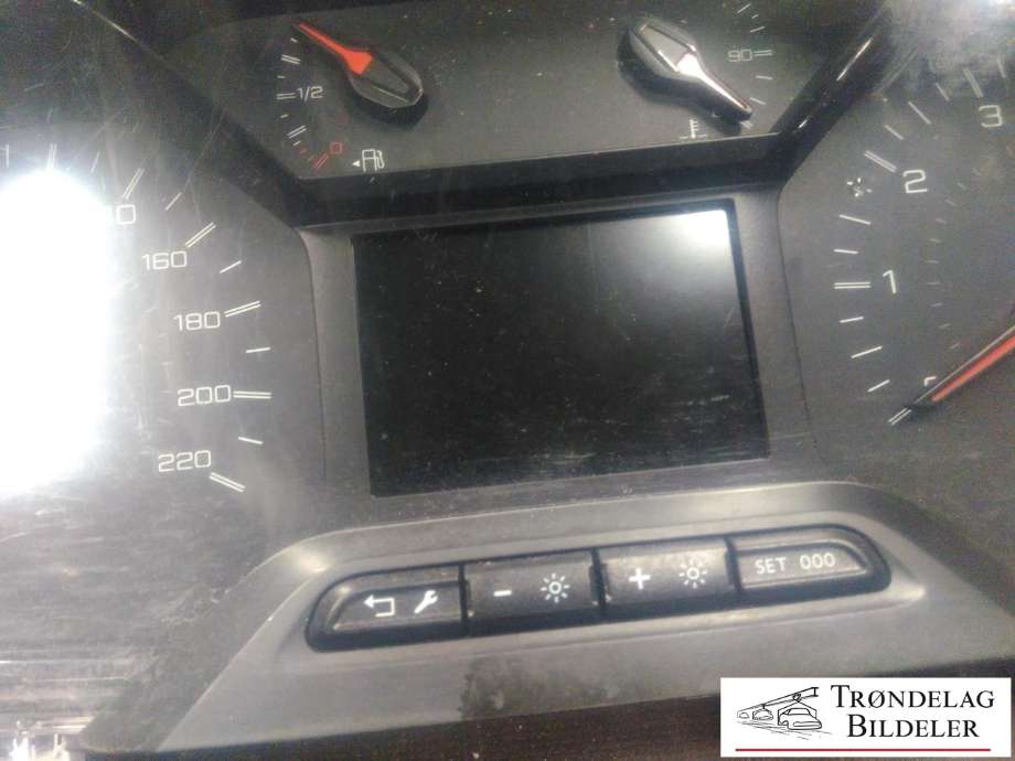 Instrumentpanel til Peugeot Partner 2019-->> (Type III)  (98 311 016 80 00|)