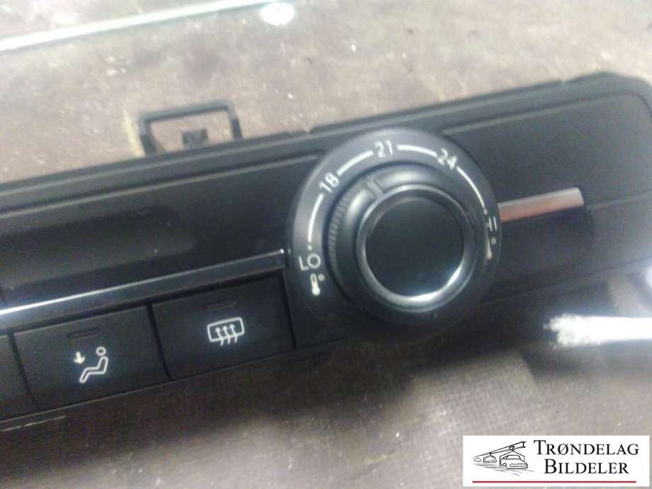 Varmeapparat betjening til Peugeot Partner 2019-->> (Type III) (98340409ZD|3525.2402|)