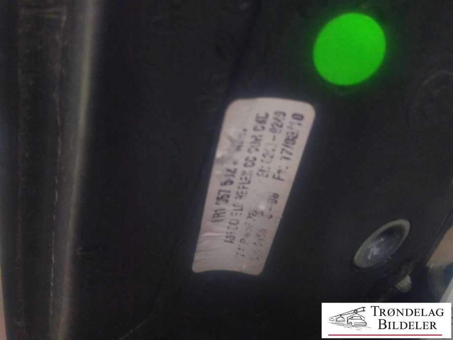 Speil høyre til VW Polo 2009-2014 (Type V, Fase 1)  (6R1 857 508 D|)